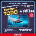 Venta Especial Sears Estrénalo Todo: hasta 60% de descuento + 15% adicional + 18 msi