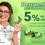 En Soriana 5% de descuento adicional al pagar con Banco Azteca
