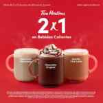 2x1 en bebidas calientes en Tim Hortons hasta el 13 de enero