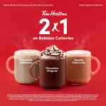 2x1 en bebidas participantes en Tim Hortons hasta el 20 de enero