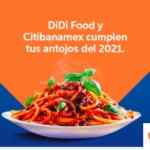 Código DiDi Citi Banamex de 30% de descuento en 3 pedids