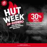 Hut Week Pizza Hut: 30% de descuento en pizza orilla rellena de queso especialidad Favorita o Lover’s