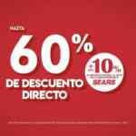 Sears Terceras Rebajas Wow de hasta 60% de descuento + 10% adicional