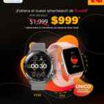 Nuevo smartwatch de Kodak con medidor de oxígeno y temperatura de $1999 a sólo $999