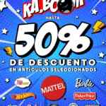 Temporada Ka-Boom Juguetibici: Hasta 50% de descuento en juguetes