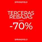 Terceras Rebajas Springfield 2021: Hasta 70% de descuento