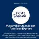 Outlet Aeroméxico: código de 15% de descuento + 12 msi con American Express
