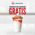 Promoción Arby's: Sundae gratis en la compra de cualquier combo a partir de las 5:00 PM Promoción Arby's: Sundae gratis en la compra de cualquier combo a partir de las 5:00 PM