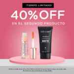 Promo Bellísima de segundo al 40% de descuento en maquillaje y productos de belleza