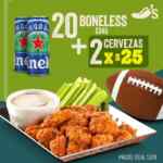 Promociones Chilis Super Bowl 2021: 2x1 en boneless y más