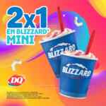 Promoción Dairy Queen: 2x1 en Blizzard Mini durante febrero Promoción Dairy Queen: 2x1 en Blizzard Mini durante febrero