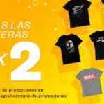 3x2 en todas las playeras en tiendas Epicland