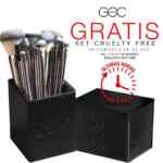 En GOC Make Up llévate un set de brochas Cruelty Free de regalo en compras a partir de $2,500