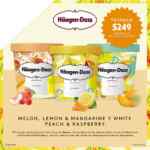 Promoción Haagen Dazs: Tripack de sabores edición limitada por $249