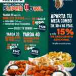 Promociones Hooters Super Bowl 2021 en paquetes con boneless