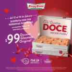 Krispy Kreme promo del 14 de febrero: docena de donas glaseadas a $99
