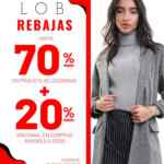 Últimas Rebajas LOB: Hasta 70% de descuento + 20% adicional