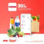 Promo Rappi Martes Banorte: 30% de descuento en pedidos de supermercado