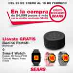 Promo San Valentín crédito Sears: 15% de descuento + portarretrato, banquito o bocina Gratis