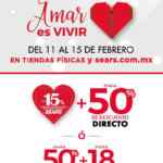 Sears Venta Especial del Amor y la Amistad: hasta 50% de descuento + 18 msi
