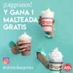 En Sixties Burger malteada Gratis al dejar una reseña en redes sociales