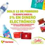 En Soriana 5% de bonificación en monedero en toda la tienda este 12 de febrero 2021