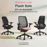 Venta Flash Steelcase: Cupón de 25% de descuento en sillas válido hasta hoy