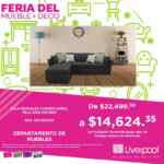 Ofertas Liverpool Feria del Mueble + Deco 2021: Hasta 35% de descuento en muebles