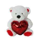 Walmart: Peluche Oso Blanco con corazón para el Día de San Valentín a $169