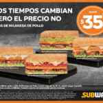 Promoción Subway: Subs de milanesa de pollo desde $35 pesos Promoción Subway: Subs de milanesa de pollo desde $35 pesos