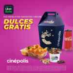 Pide productos o combos de Cinépolis en Uber Eats y recibe dulces de regalo