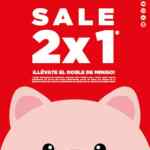 Sale Miniso con rebajas de 2x1 y 3x2 en artículos seleccionados