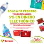 En Soriana 5% de bonificación en compras de $500 o más este 6 de febrero