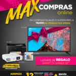 En Office Max pantalla 32” Gratis en la compra de $15,000 en productos Epson