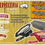 Promoción Cervecería de Barrio: Compra 2 copas de bebidas participantes y llévate de regalo bocina portátil o cangurera