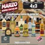4x3 en tequilas y mezcales en City Club
