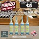 4x3 en tequilas y mezcales en City Club