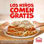 Promoción Gorditas Doña Tota: Compra 8 gorditas y llévate 4 más de regalo