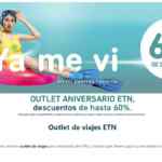 Outlet Autobuses ETN Aniversario 2021: del 10% al 60% de descuento
