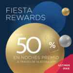 Promoción Fiesta Rewards: Hasta 50% de descuento en Noches Premio reservando desde la app