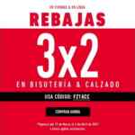 3x2 en bisutería y calzado en Forever 21