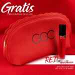 Promoción GOC Make Up: Cosmetiquera edición especial de regalo en compras a partir de $1,500