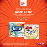 Semana de Súper HEB: 3x2 en papel higiénico, shampoos, pañales y más