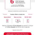 Promo Banorte: 3 meses sin intereses en cualquier compra de $2,000 o más en marzo