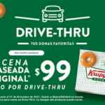Promoción Krispy Kreme Drive-Thru: Docena glaseada a sólo $99 durante 2021