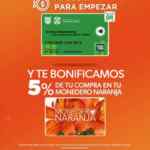 Usa tu Tarjeta Mi Beca para Empezar en La Comer y te bonifican el 5% en tu Monedero Naranja