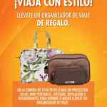 En La Comer llévate un organizador de viaje de regalo con compra mínima en productos participantes