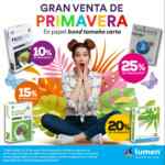 Venta de Primavera Lumen: Hasta 25% de descuento en papel bond