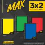 En Office Max 3x2 en cuadernos marca Sigel