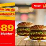 Cupones Martes de McDonalds 16 de marzo 2021
